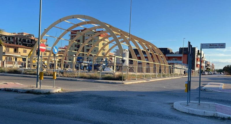 Un nuovo impianto sportivo nella zona di espansione della città Un nuovo impianto sportivo nella zona di espansione della città