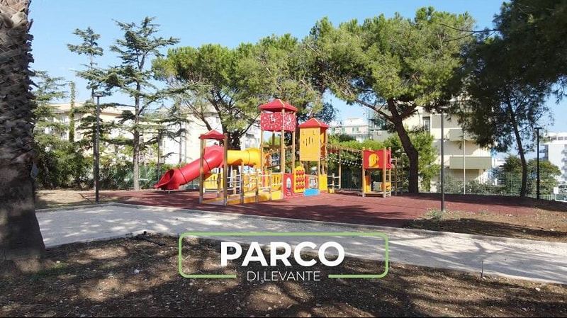 Attrezzature sportive, nuovi giochi, nuova suddivisione degli spazi. Ecco il “nuovo” Parco di Levante Attrezzature sportive, nuovi giochi, nuova suddivisione degli spazi. Ecco il “nuovo” Parco di Levante
